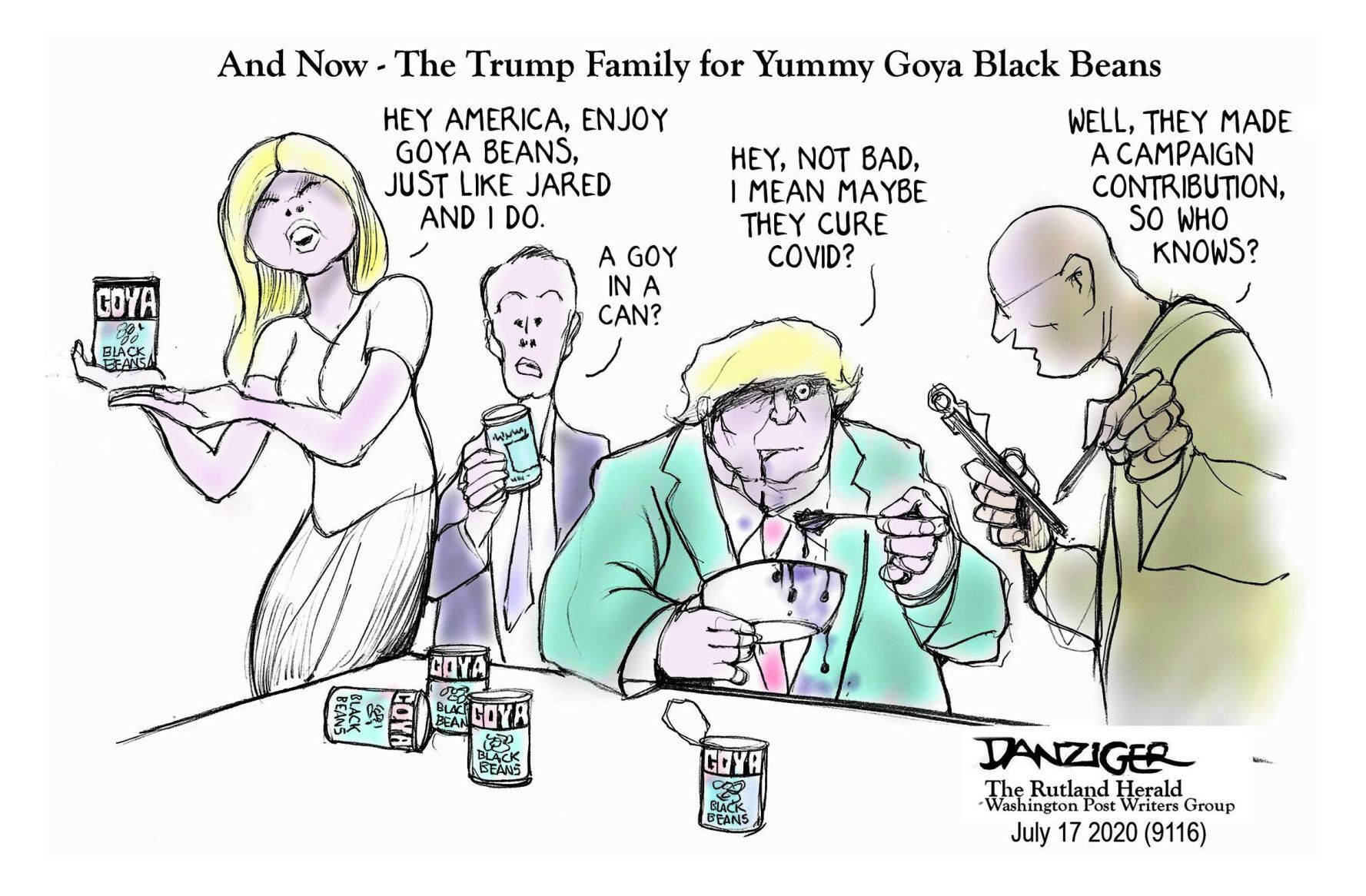 Jeff Danziger cartoon